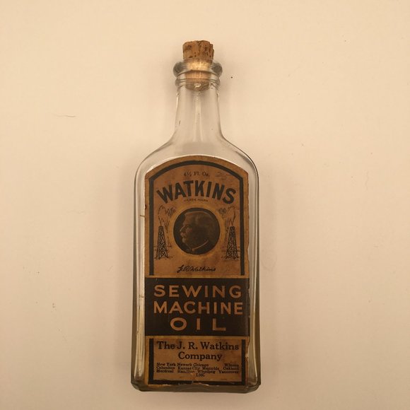 Watkins Other Vintage Watkins Sewing Machine Oil Bottle Poshmark